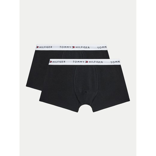 Tommy Hilfiger Komplet 2 par bokserek UB0UB00549 Czarny ze sklepu MODIVO w kategorii Majtki dziecięce - zdjęcie 182727122