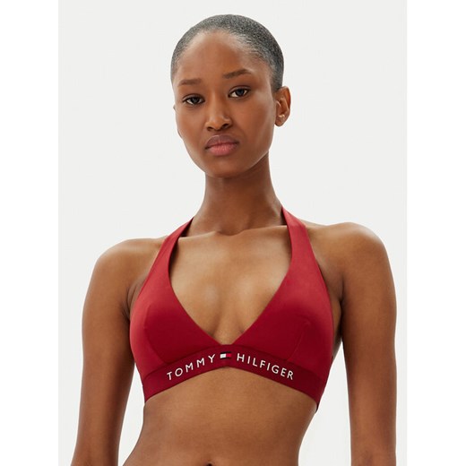 Tommy Hilfiger Góra od bikini UW0UW05813 Czerwony ze sklepu MODIVO w kategorii Stroje kąpielowe - zdjęcie 182727133