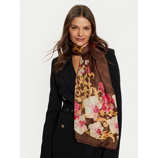 Guess Chusta AW5272 SIL13 Brązowy ze sklepu MODIVO w kategorii Szaliki i chusty damskie - zdjęcie 182727143