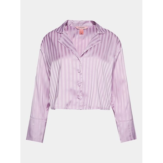 Hunkemöller Koszulka piżamowa 203168 Fioletowy Comfortable Fit ze sklepu MODIVO w kategorii Piżamy damskie - zdjęcie 182727163
