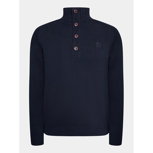 INDICODE Sweter Yosevally 35-719 Granatowy Regular Fit ze sklepu MODIVO w kategorii Swetry męskie - zdjęcie 182727220