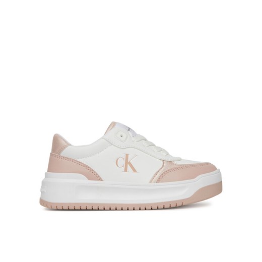 Calvin Klein Jeans Sneakersy V3A9-82020-1355X134 Biały ze sklepu MODIVO w kategorii Buty sportowe dziecięce - zdjęcie 182727432