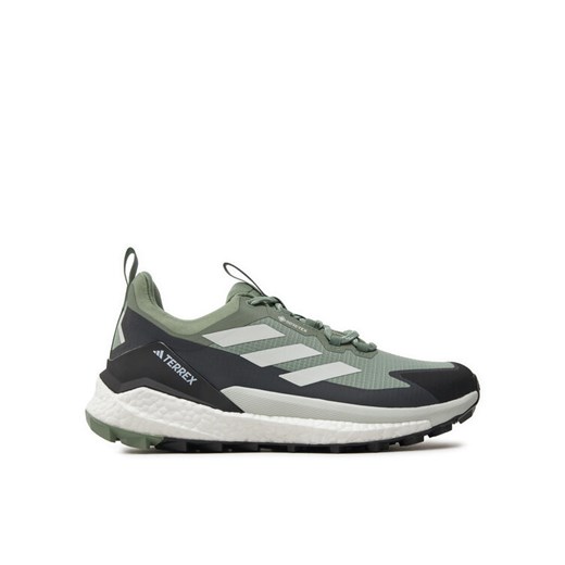 adidas Sneakersy Terrex Free Hiker 2.0 Low GORE-TEX Hiking IE5103 Zielony ze sklepu MODIVO w kategorii Buty trekkingowe męskie - zdjęcie 182727444