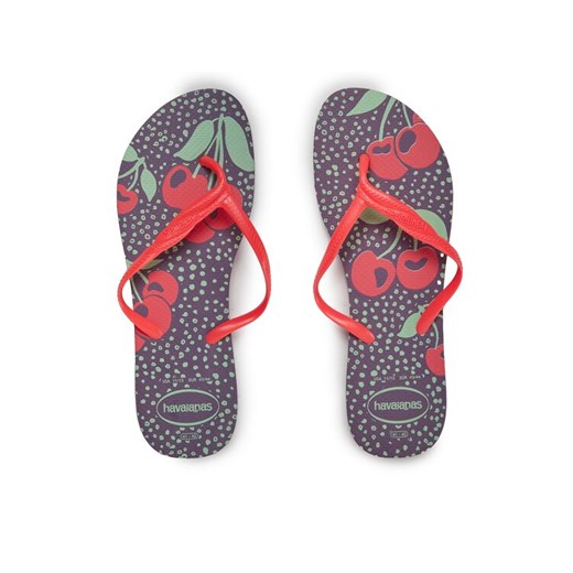 Havaianas Japonki 41454880602 Fioletowy ze sklepu MODIVO w kategorii Klapki damskie - zdjęcie 182727462