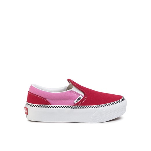 Vans Tenisówki Classic Slip-On P VN0A3TL1WVX1 Czerwony ze sklepu MODIVO w kategorii Trampki dziecięce - zdjęcie 182727500