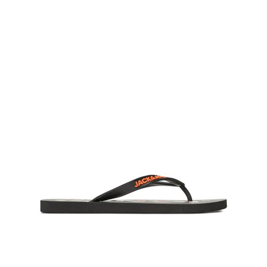 Jack&Jones Japonki 12230642 Czarny ze sklepu MODIVO w kategorii Klapki męskie - zdjęcie 182727570
