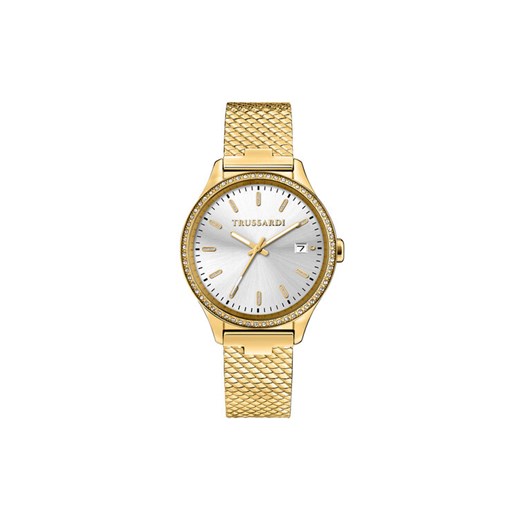 Trussardi Zegarek R2453170504 Srebrny ze sklepu MODIVO w kategorii Zegarki - zdjęcie 182727631