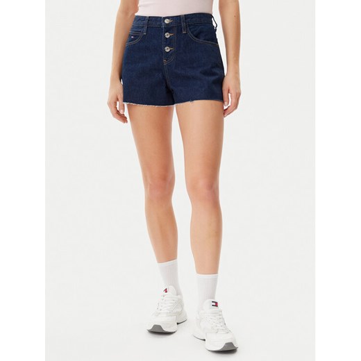 Tommy Jeans Szorty jeansowe DW0DW20094 Granatowy Relaxed Fit ze sklepu MODIVO w kategorii Szorty - zdjęcie 182727670