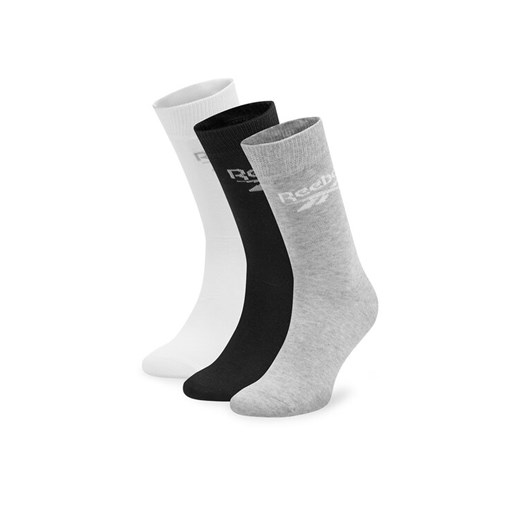 Reebok Zestaw 3 par wysokich skarpet unisex R0367-SS24 (3-pack) Kolorowy ze sklepu MODIVO w kategorii Skarpetki damskie - zdjęcie 182727671