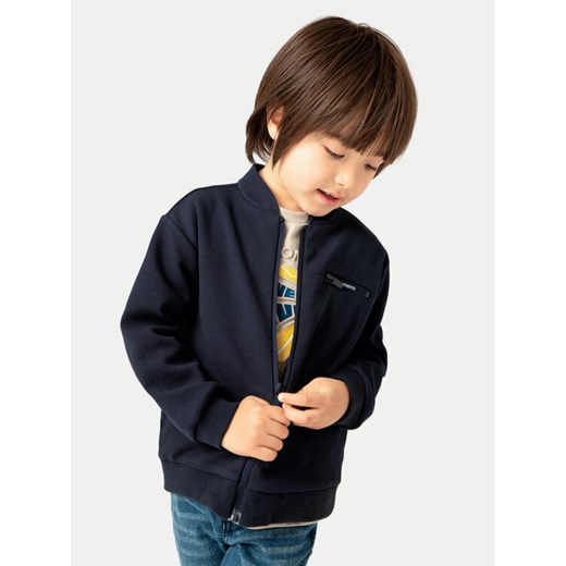 Mayoral Bluza 4474 Granatowy Regular Fit ze sklepu MODIVO w kategorii Bluzy chłopięce - zdjęcie 182727673
