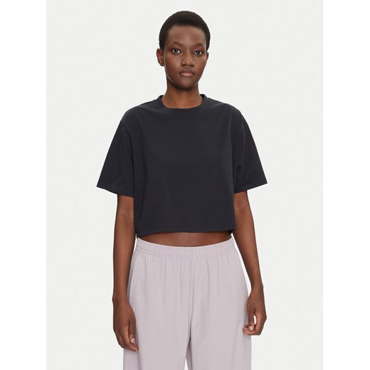 Under Armour T-Shirt Rival 1389721 Czarny Loose Fit ze sklepu MODIVO w kategorii Bluzki damskie - zdjęcie 182727681