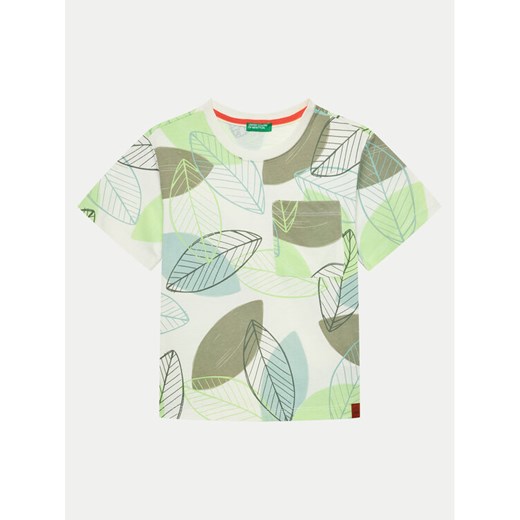 United Colors Of Benetton T-Shirt 380UG10EK Kolorowy Regular Fit ze sklepu MODIVO w kategorii T-shirty chłopięce - zdjęcie 182727742