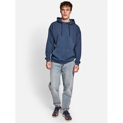 Redefined Rebel Bluza Harry 223031 Niebieski Hoodie Fit ze sklepu MODIVO w kategorii Bluzy męskie - zdjęcie 182727754