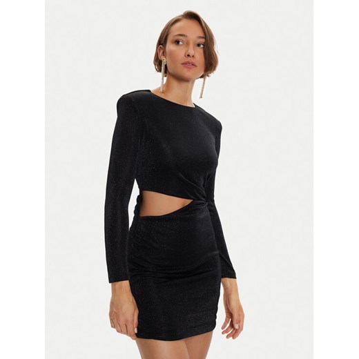 Simona Corsellini Sukienka koktajlowa A24CEAB052 Czarny Slim Fit ze sklepu MODIVO w kategorii Sukienki - zdjęcie 182727832
