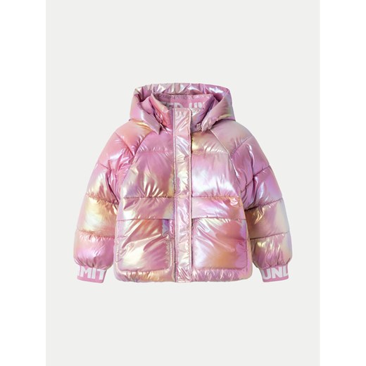 NAME IT Kurtka zimowa 13231168 Różowy Regular Fit ze sklepu MODIVO w kategorii Kurtki dziewczęce - zdjęcie 182727910