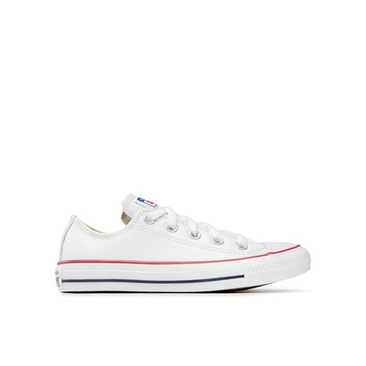 Converse Trampki Chuck Taylor All Star Ox 132173C Biały ze sklepu MODIVO w kategorii Trampki męskie - zdjęcie 182728001