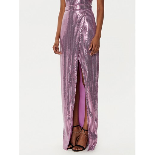 Fracomina Spódnica maxi FQ24WG3001W66701 Fioletowy Slim Fit ze sklepu MODIVO w kategorii Spódnice - zdjęcie 182728091