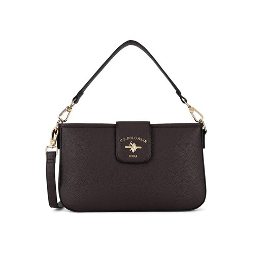 U.S. Polo Assn. Torebka BEUXT6366WVP Brązowy ze sklepu MODIVO w kategorii Torebki damskie - zdjęcie 182728093