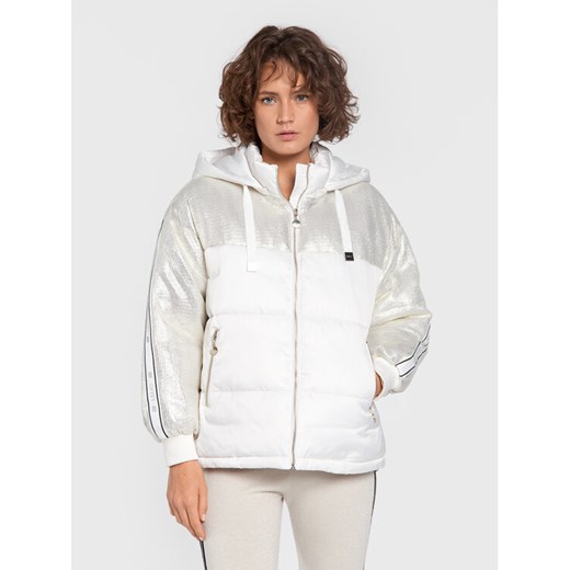 Liu Jo Sport Kurtka zimowa TF2259 T4558 Biały Relaxed Fit ze sklepu MODIVO w kategorii Kurtki damskie - zdjęcie 182728123