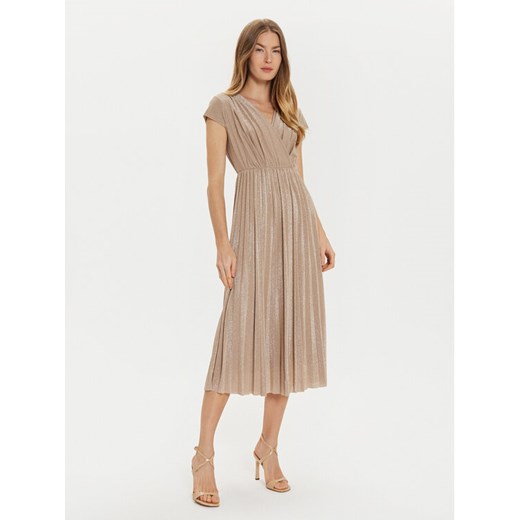 Motivi Sukienka koktajlowa 7236W001352N Złoty Regular Fit Motivi 3 MODIVO