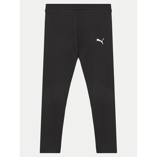 Puma Legginsy Ess 684903 Czarny Slim Fit ze sklepu MODIVO w kategorii Spodnie dziewczęce - zdjęcie 182728174