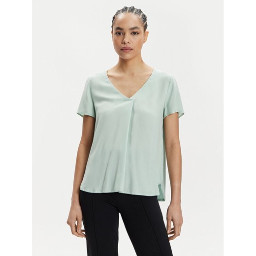 Vero Moda Bluzka Brit 10285552 Zielony Loose Fit ze sklepu MODIVO w kategorii Bluzki damskie - zdjęcie 182728272