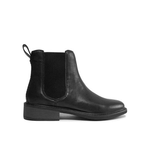 Clarks Sztyblety Cologne Arlo 2 261747674 Czarny ze sklepu MODIVO w kategorii Botki - zdjęcie 182728353