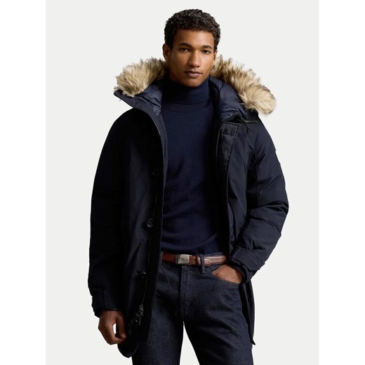 Polo Ralph Lauren Kurtka puchowa 710940235002 Granatowy Regular Fit ze sklepu MODIVO w kategorii Kurtki męskie - zdjęcie 182728384