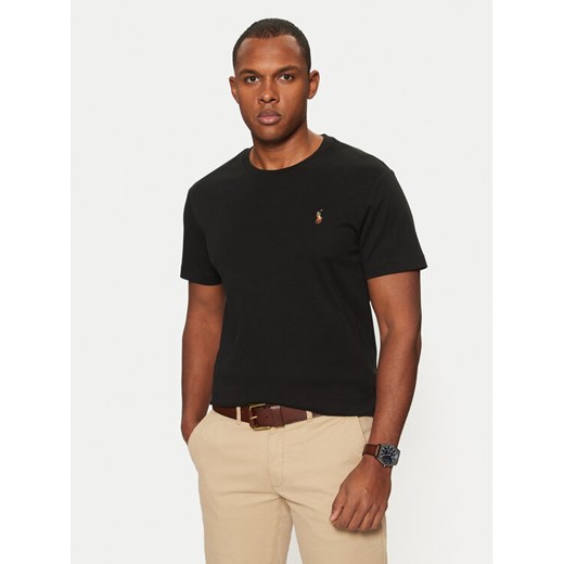 Polo Ralph Lauren T-Shirt 710740727 Czarny Slim Fit ze sklepu MODIVO w kategorii T-shirty męskie - zdjęcie 182728392