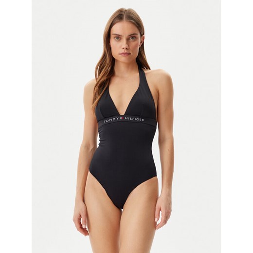 Tommy Hilfiger Strój kąpielowy UW0UW05850 Czarny ze sklepu MODIVO w kategorii Stroje kąpielowe - zdjęcie 182728750