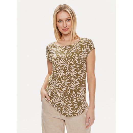 ONLY Bluzka Nova 15222174 Zielony Regular Fit ze sklepu MODIVO w kategorii Bluzki damskie - zdjęcie 182728764