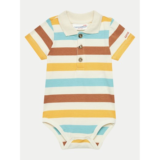 Coccodrillo Body dziecięce WC4112501HBN Kolorowy ze sklepu MODIVO w kategorii Body niemowlęce - zdjęcie 182728823