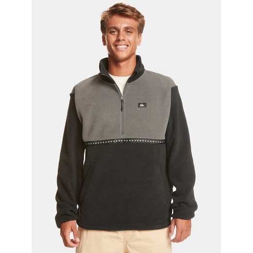 Quiksilver Polar Taped Off Otlr EQYFT04808 Czarny Regular Fit ze sklepu MODIVO w kategorii Bluzy męskie - zdjęcie 182728932