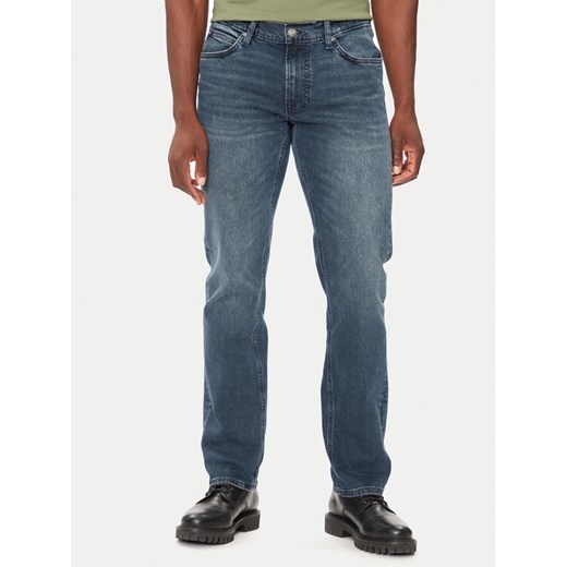 Lee Jeansy Daren 112355807 Granatowy Straight Fit ze sklepu MODIVO w kategorii Jeansy męskie - zdjęcie 182728952