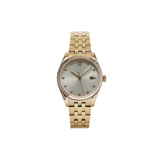 Lacoste Zegarek Tuilerie 2001303 Złoty ze sklepu MODIVO w kategorii Zegarki - zdjęcie 182728991