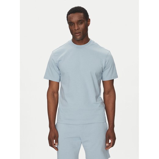 HUGO T-Shirt Dapolino 50488330 Błękitny Relaxed Fit ze sklepu MODIVO w kategorii T-shirty męskie - zdjęcie 182729013