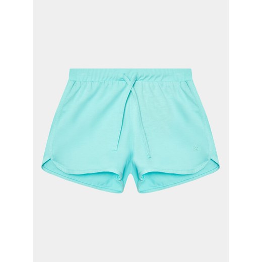 United Colors Of Benetton Szorty sportowe 3I1XC901F Niebieski Regular Fit ze sklepu MODIVO w kategorii Spodenki dziewczęce - zdjęcie 182729022
