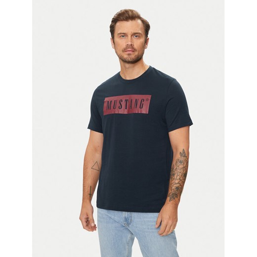 Mustang T-Shirt Austin 1014749 Szary Regular Fit ze sklepu MODIVO w kategorii T-shirty męskie - zdjęcie 182729063