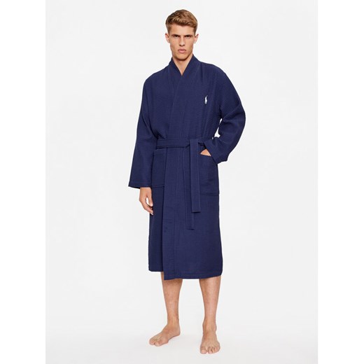 Polo Ralph Lauren Szlafrok 714910651001 Granatowy ze sklepu MODIVO w kategorii Szlafroki męskie - zdjęcie 182729080