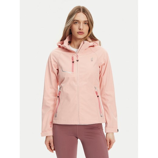 Aulp Kurtka softshell Rossa Koralowy Regular Fit ze sklepu MODIVO w kategorii Kurtki damskie - zdjęcie 182729124