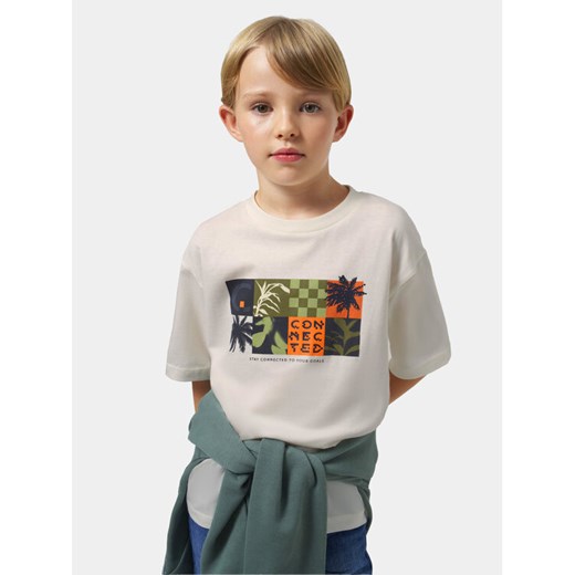 Mayoral T-Shirt 6038 Biały Regular Fit ze sklepu MODIVO w kategorii T-shirty chłopięce - zdjęcie 182729162
