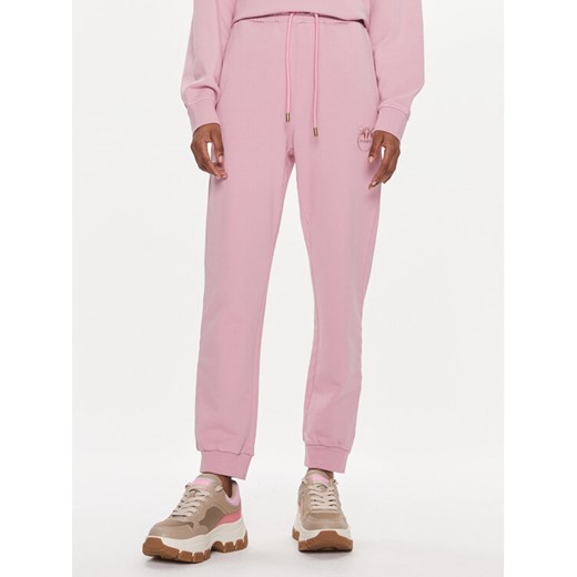 Pinko Spodnie dresowe Carico 100371 A1N7 Różowy Regular Fit ze sklepu MODIVO w kategorii Spodnie damskie - zdjęcie 182729163