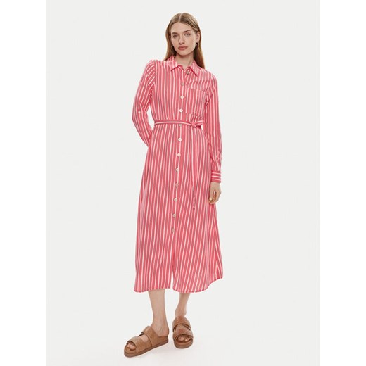 Vero Moda Sukienka koszulowa Ilisa 10306597 Różowy Regular Fit ze sklepu MODIVO w kategorii Sukienki - zdjęcie 182729192