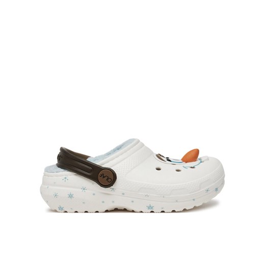 Crocs Klapki Classic Frozen Olaf Clog Kids 210234 Biały ze sklepu MODIVO w kategorii Klapki dziecięce - zdjęcie 182729204