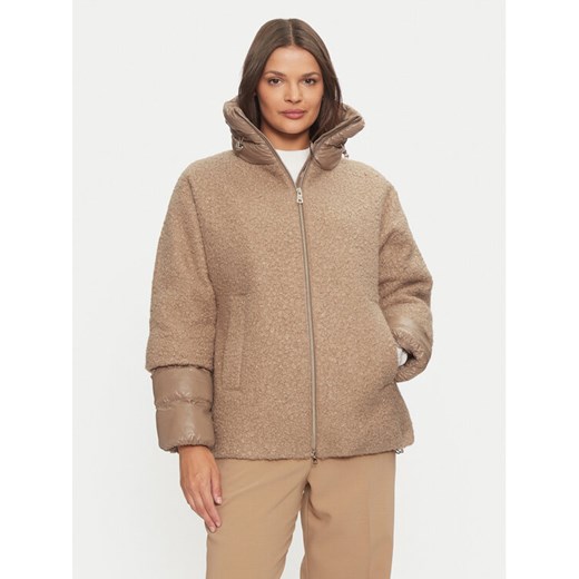 Geox Kurtka zimowa Calithe W4615F TC192 F1793 Beżowy Regular Fit ze sklepu MODIVO w kategorii Kurtki damskie - zdjęcie 182729210