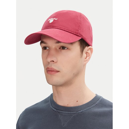 Barbour Czapka z daszkiem Cascade MHA0274PI75 Bordowy ze sklepu MODIVO w kategorii Czapki z daszkiem męskie - zdjęcie 182729432