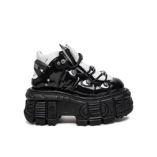 NEW ROCK Sneakersy M-106-S119 Czarny ze sklepu MODIVO w kategorii Buty sportowe damskie - zdjęcie 182729453