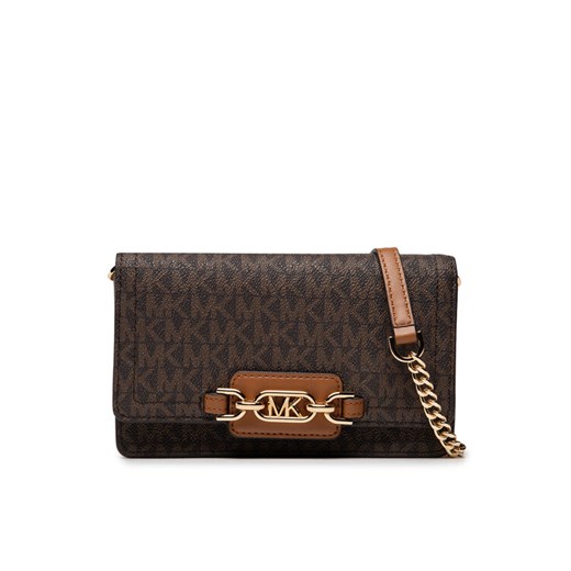 MICHAEL Michael Kors Torebka Heather 32F2G7HC1B Brązowy ze sklepu MODIVO w kategorii Listonoszki - zdjęcie 182729462