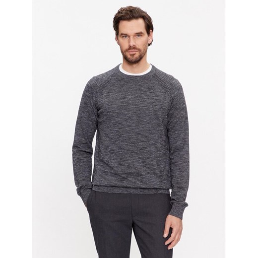s.Oliver Sweter 2134591 Szary Regular Fit ze sklepu MODIVO w kategorii Swetry męskie - zdjęcie 182729471