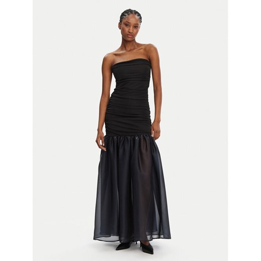 STAUD Sukienka wieczorowa Liya R24F2184JO Czarny Slim Fit ze sklepu MODIVO w kategorii Sukienki - zdjęcie 182729472
